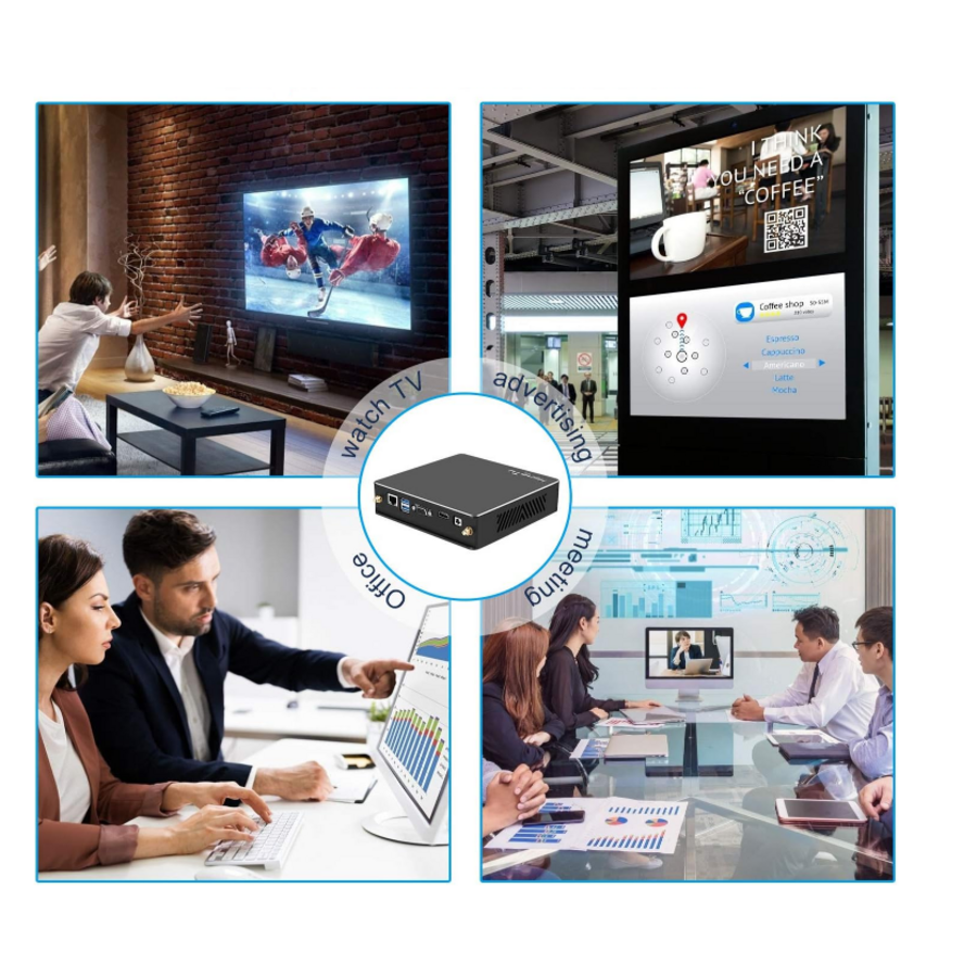 ZAZITEC ZSUS Mini PC – Intel Core i5 – 8GB RAM – 256GB SSD – Windows 10-7