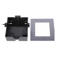thumb-Hikvision DS-KD-ACF1 – Inbouwframe voor Modulaire Intercom – 1 Module – Aluminium Behuizing-2