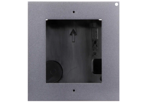 Hikvision DS-KD-ACF1 – Inbouwframe voor Modulaire Intercom – 1 Module – Aluminium Behuizing 