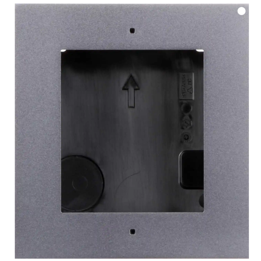 Hikvision DS-KD-ACF1 – Inbouwframe voor Modulaire Intercom – 1 Module – Aluminium Behuizing-1