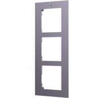 thumb-Hikvision DS-KD-ACF3 – Inbouwframe voor Modulaire Intercom – 3 Modules – Aluminium Behuizing-2