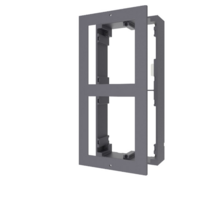 Hikvision DS-KD-ACW2 – Opbouwframe voor Modulaire Intercom – 2 Modules – Aluminium Behuizing