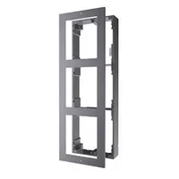 Hikvision DS-KD-ACW3 – Opbouwframe voor Modulaire Intercom – 3 Modules – Aluminium Behuizing