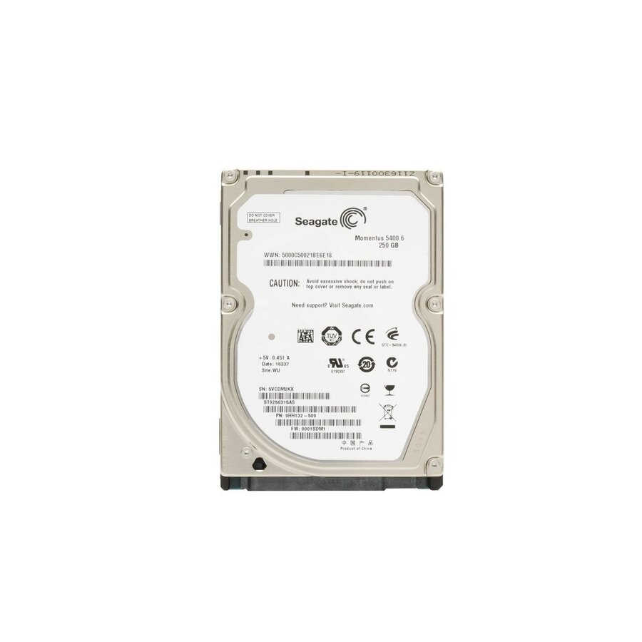Seagate 250GB 2.5" Interne Harde Schijf – SATA – Universeel – Betrouwbare Opslag voor Laptop & DVR-1