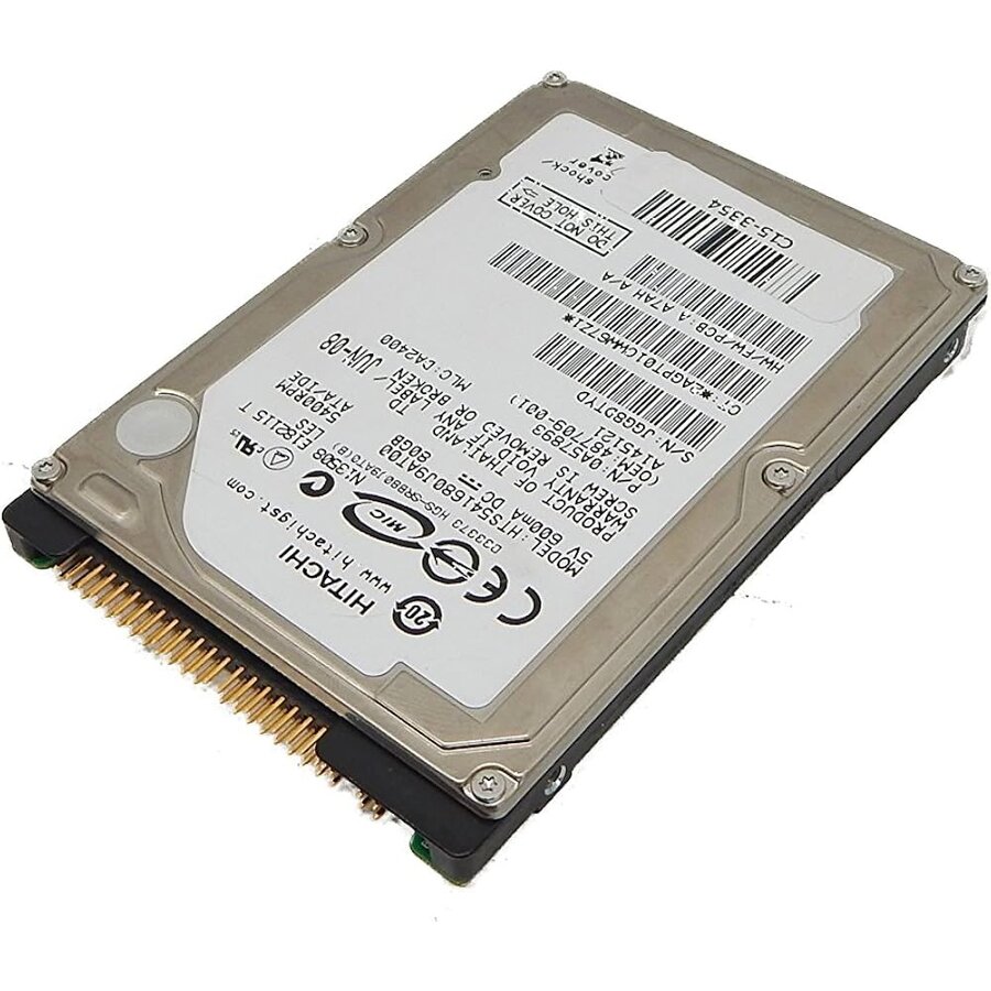 Hitachi 80GB 2.5" Interne Harde Schijf – SATA – Compact & Betrouwbaar – Universeel voor Laptop & DVR-1