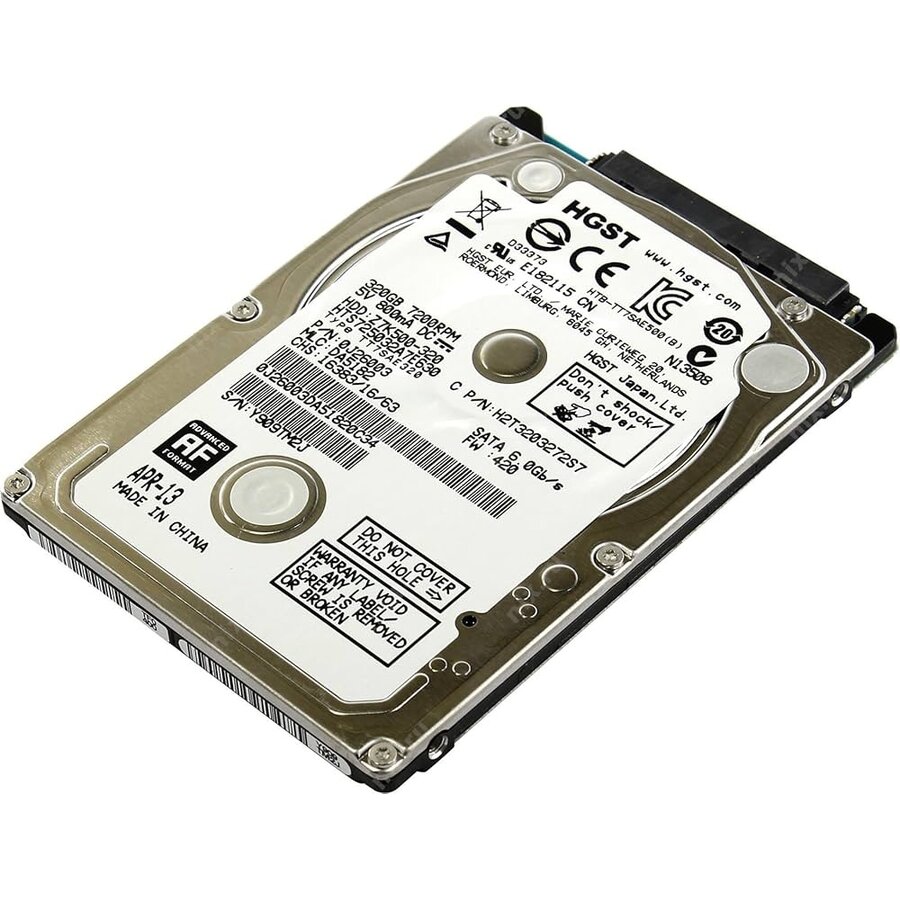 HGST 320GB 2.5" Interne Harde Schijf – SATA – Zeer Betrouwbaar & Stil – Ideaal voor Laptop & Externe Opslag-1