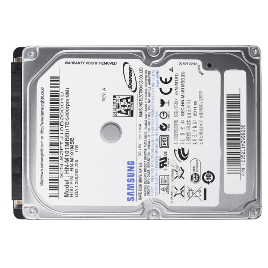 Samsung 320GB 2.5" Interne Harde Schijf – SATA – Stil, Compact & Betrouwbaar – Ideaal voor Laptop & Externe Opslag-1