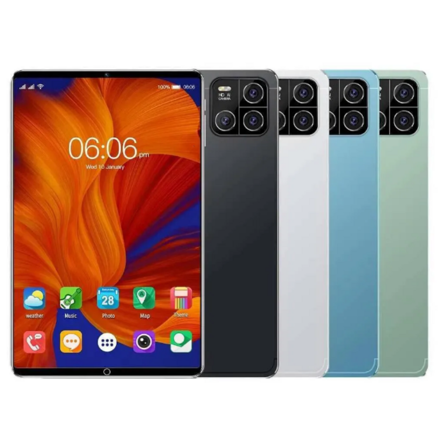 Zazitec PAD6Pro – 16GB RAM – 512GB Opslag – 10.1" Android Tablet – Quad-Core – Dual Camera – Blauw-3