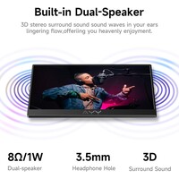 thumb-Zazitec 15.6" Portable Monitor – Full HD – 2× USB-C – Micro-HDMI – 3.5mm Audio – Ultradun & Draagbaar-5