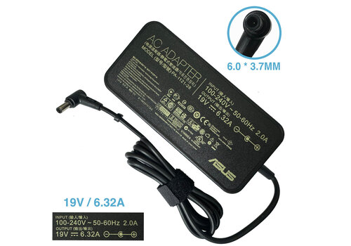 Oplader geschikt voor Asus – 123W – 6.0 × 3.7 mm – 19.5V / 6.3A 
