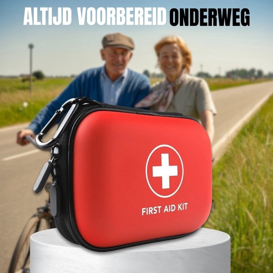 Zazitec First Aid EHBO Kit – Complete Eerste Hulp Set – Compact & Waterbestendig – Ideaal voor Thuis, Auto, Werk & Outdoor-10
