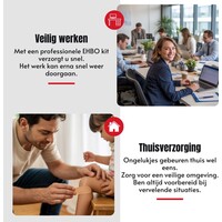 thumb-Zazitec First Aid EHBO Kit – Complete Eerste Hulp Set – Compact & Waterbestendig – Ideaal voor Thuis, Auto, Werk & Outdoor-4