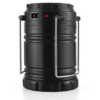 Zazitec Oplaadbare Camping Lantaarn – 8 LED – Power Lantern – Draagbaar – Voor Kamperen, Outdoor & Noodgevallen - Bruin