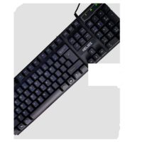 HELIOS HMK002 Toetsenbord – 104 Toetsen – QWERTY Engels – USB – Ergonomisch – Voor PC, Laptop & Desktop
