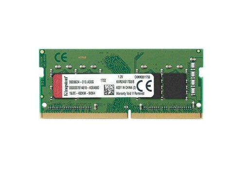 Kingston 8GB DDR4 Laptop Geheugen – 2400MHz – PC4-2400 – 1Rx8 – MSI24D4S7S8MB-8 