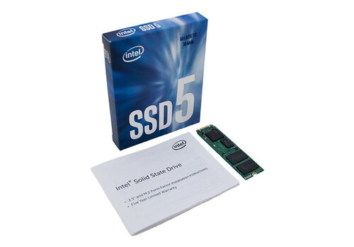 Intel SSD SSDSCKKR256G8X1 256GB M.2 SATA – Snel, Stil & Betrouwbaar 