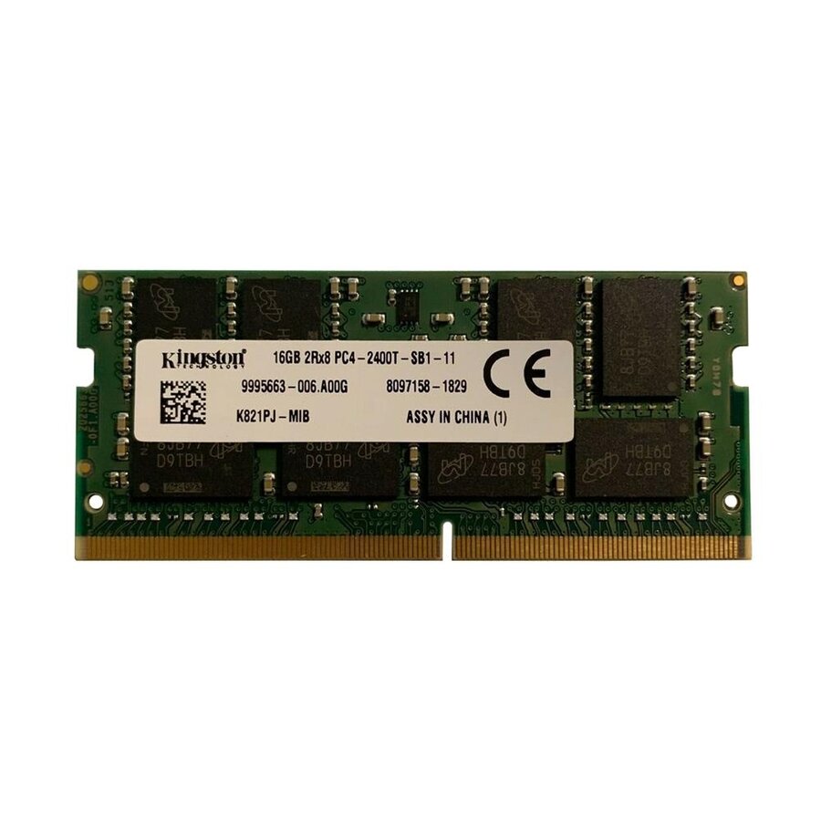 Kingston K821PJ-MIE – 16GB DDR4 2400MHz SO-DIMM Laptop Geheugen – Betrouwbaar & Stabiel-1