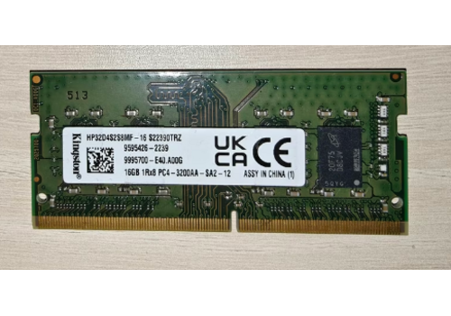 Kingston HP32D4S2S8MF-16 – 16GB DDR4 3200MHz SO-DIMM Laptop Geheugen – Snel & Betrouwbaar 