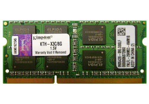 Kingston KTH-X3C/8G – 8GB DDR3 1600MHz so-DIMM Geheugen – Betrouwbaar & Stabiel 