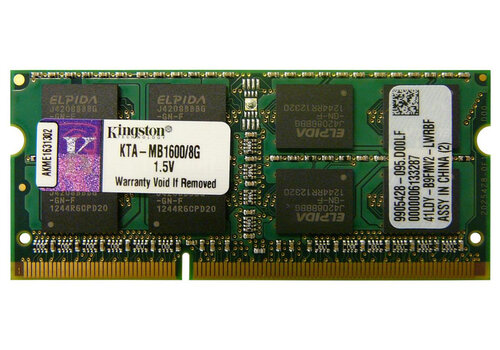 Kingston KTA-MB1600/8 – 8GB DDR3 1600MHz DIMM Geheugen – Betrouwbaar & Stabiel 