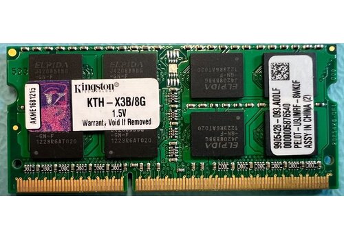 Kingston KTH-X3B/8B – 8GB DDR3 1600MHz DIMM Geheugen – Betrouwbaar & Stabiel 
