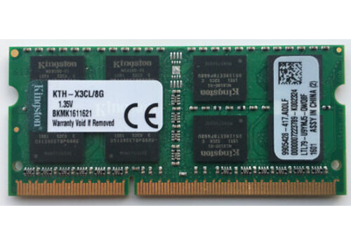 Kingston KTH-X3CL/8G – 8GB DDR3L 1600MHz DIMM Geheugen – Energiezuinig & Betrouwbaar 