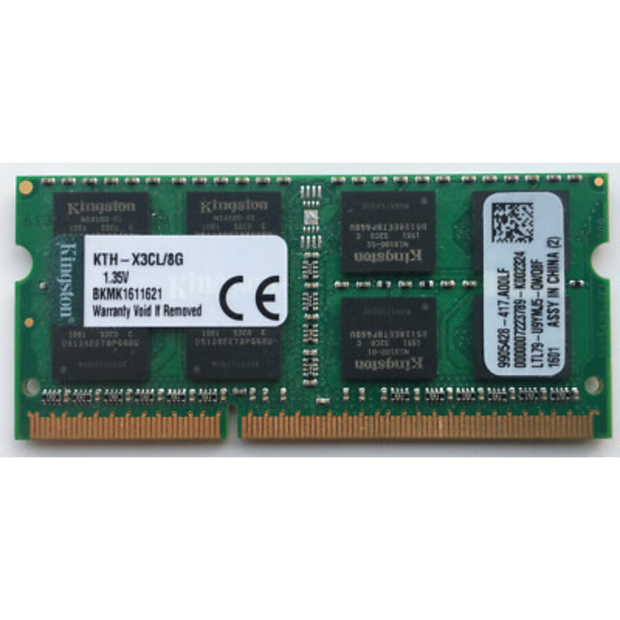 Kingston KTH-X3CL/8G – 8GB DDR3L 1600MHz DIMM Geheugen – Energiezuinig & Betrouwbaar-1