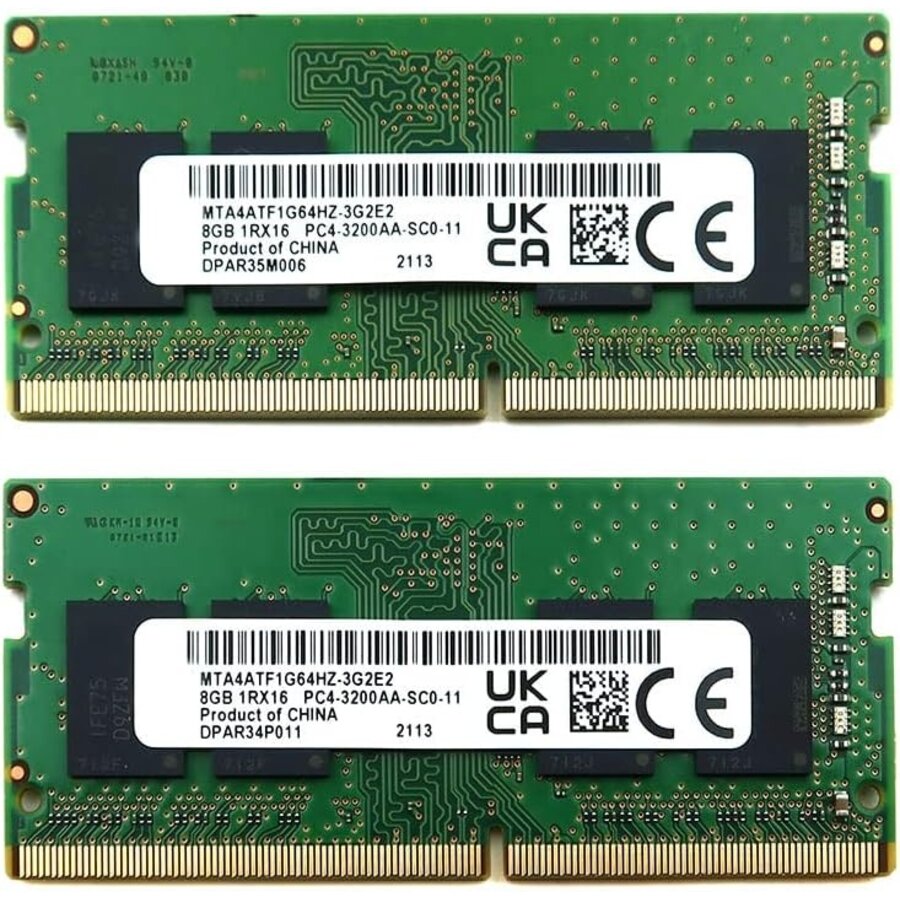 Micron MTA4ATF1G64HZ-3G2E2 – 8GB DDR4 3200MHz SO-DIMM Laptop Geheugen – Snel & Betrouwbaar-1