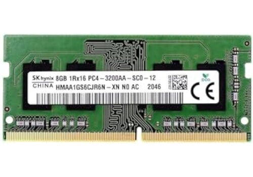 SK hynix HMAA1GS6CJR8N-XN – 8GB DDR4 3200MHz SO-DIMM Laptop Geheugen – Snel & Betrouwbaar 
