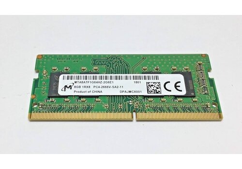 Micron MTA8ATF1G64HZ-2G6E1 – 8GB DDR4 2666MHz SO-DIMM Laptop Geheugen – Betrouwbaar & Stabiel 