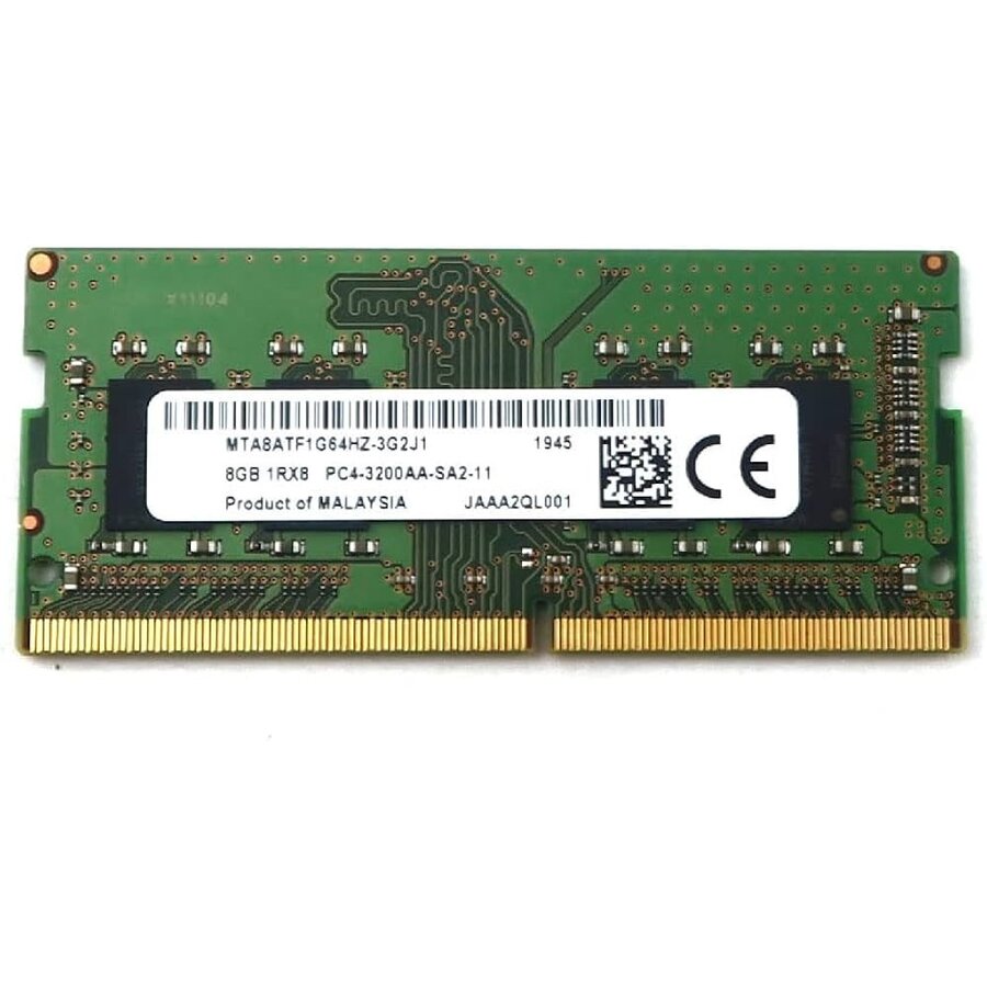 Micron MYA8ATF1G64HZ-3G2J1 – 8GB DDR4 3200MHz SO-DIMM Laptop Geheugen – Snel & Betrouwbaar-1