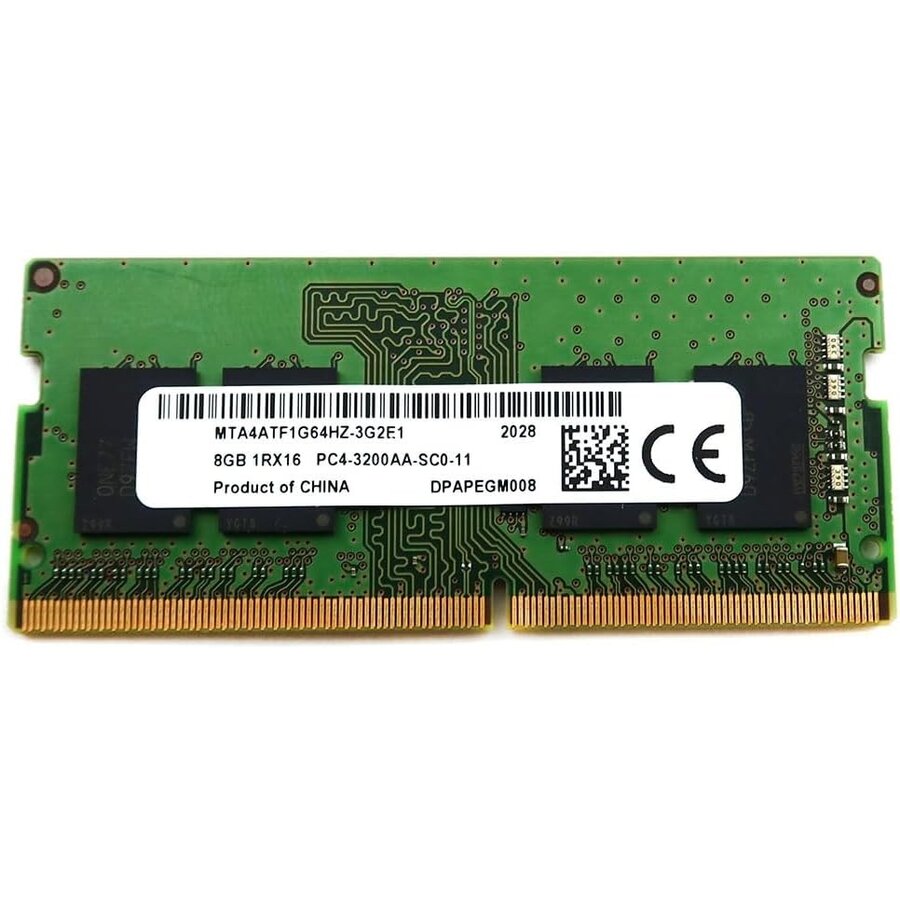 Micron MTA4ATF1G64HZ-3G2E1 – 8GB DDR4 3200MHz SO-DIMM Laptop Geheugen – Snel & Betrouwbaar-1