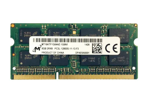 Micron MT16KTF1G64HZ-1G6N1 – 8GB DDR3L 1600MHz SO-DIMM Laptop Geheugen – OEM & Energiezuinig 