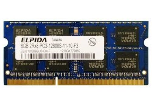 Elpida EBJ81UG8EFU0-GN-F – 8GB DDR3L SODIMM – 204-Pin – 1600 MHz – PC3L-12800S – 2Rx8 