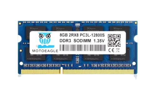 MotoEagle 8GB DDR3L 1600MHz SO-DIMM Laptop Geheugen – Energiezuinig & Betrouwbaar 