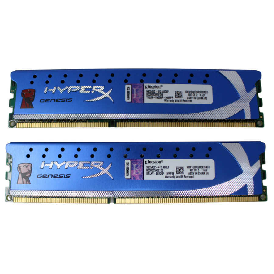 Kingston KHX1600C9D3K2/4GX – 4GB (2×2GB) DDR3 1600MHz Dual-Channel Desktop Geheugen – Betrouwbaar & Compatibel-2