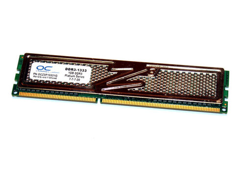 Platinum Series – 1GB DDR3 1333MHz DIMM Desktop Geheugen – CAS 7-7-7 
