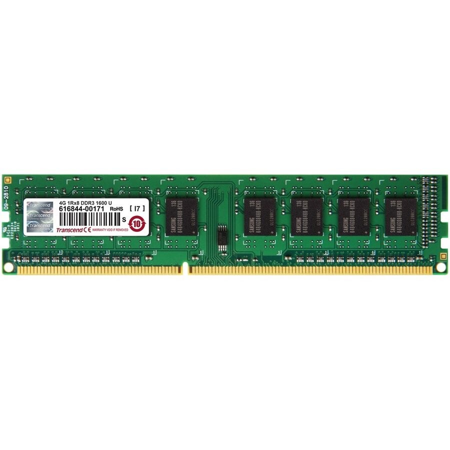 Transcend 660803-2449 – 4GB DDR3 1600MHz DIMM Desktop Geheugen – Betrouwbaar & Compatibel-1