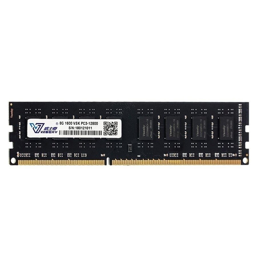 VASEKY 4G-1600 – 4GB DDR3 1600MHz DIMM Desktop Geheugen – Betrouwbaar & Compatibel-1