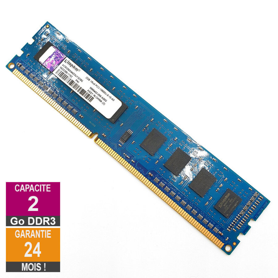 Kingston ACR256X64D3U13C9G – 2GB DDR3 1333MHz DIMM Desktop Geheugen – Betrouwbaar & Compact-1