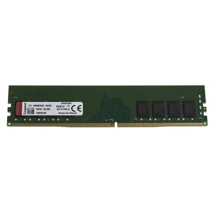 Kingston KVR26N19S8/8 – 8GB DDR4 2666MHz DIMM Desktop Geheugen – Betrouwbaar & Compatibel-1