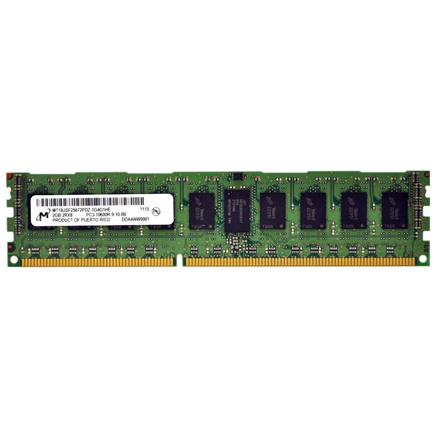 Micron MT18JSF25672PDZ-1G4G1HE – 2GB DDR3 DIMM Desktop Geheugen – Betrouwbaar & Compatibel-1