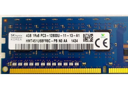 SK hynix HMT451U6BFR8C-PB – 4GB DDR3 1600MHz DIMM Desktop Geheugen – Betrouwbaar & Compatibel 