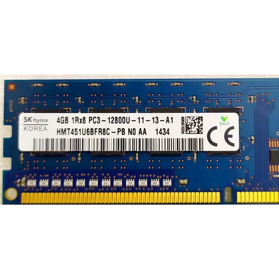 SK hynix HMT451U6BFR8C-PB – 4GB DDR3 1600MHz DIMM Desktop Geheugen – Betrouwbaar & Compatibel-1