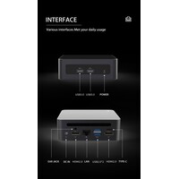 thumb-Zazitec ZT-R57 Mini PC | AMD Ryzen™ 7 5700U | 16GB DDR4 | 512GB SSD | Windows 11 Pro | Zwart-5