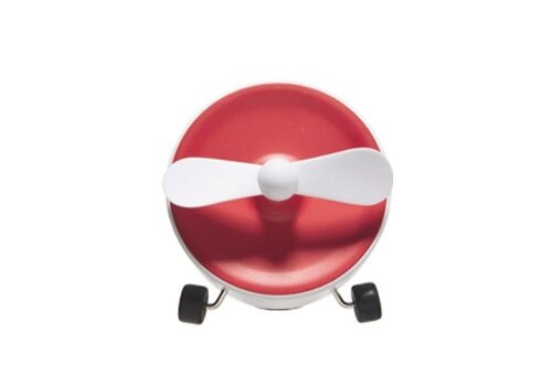 PouT Ears 1 Speaker Ventilator – Bluetooth Speaker met Ventilator – Rood/Wit 