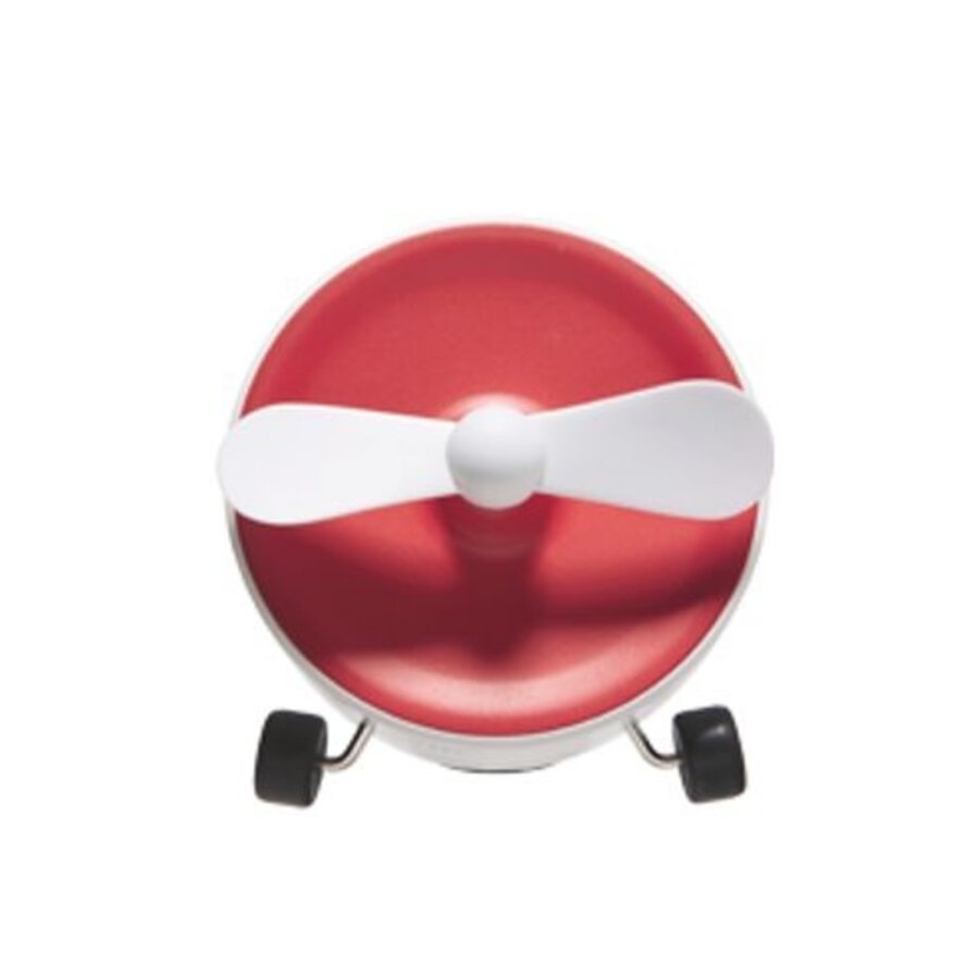 PouT Ears 1 Speaker Ventilator – Bluetooth Speaker met Ventilator – Rood/Wit-1