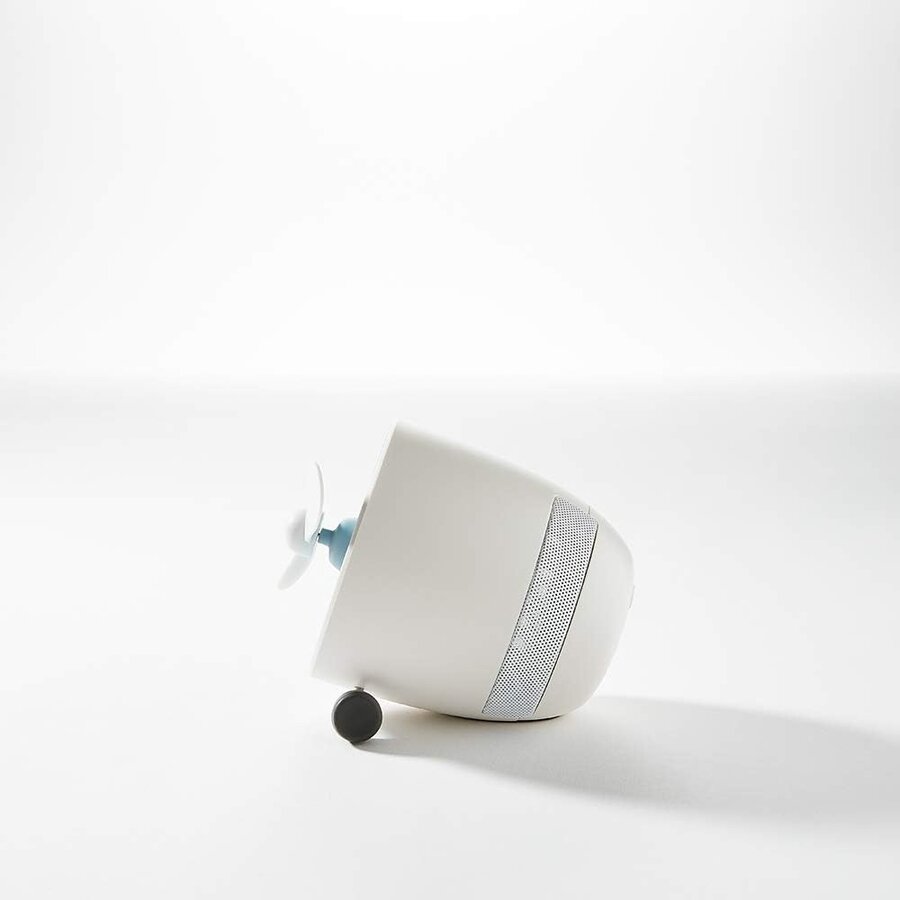 PouT Ears 1 Speaker Ventilator – Bluetooth Speaker met Ventilator – Rood/Wit-4