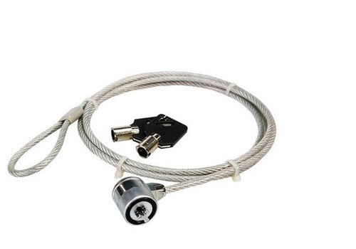 LogiLink NBS003 Notebook Security Lock – Kabelslot met Sleutel voor Laptop en PC 