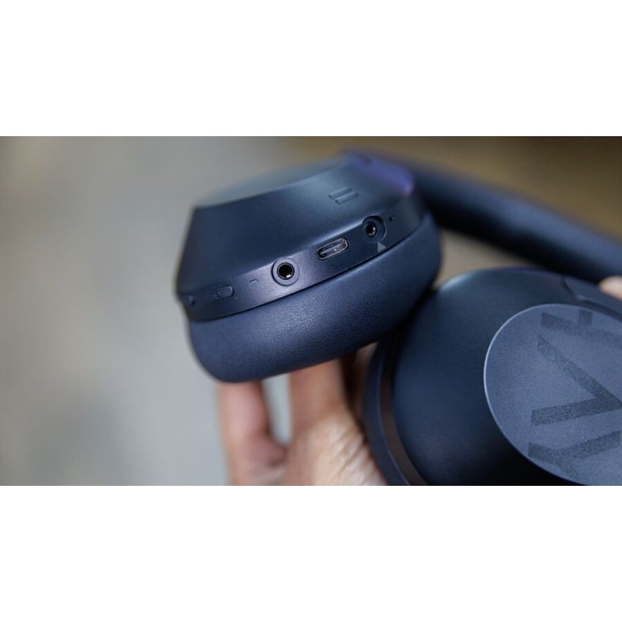 Haylou S30 over-ear draadloze Bluetooth koptelefoon met actieve noise cancelling (ANC tot -43dB), 40mm drivers, Hi-Res audio, Bluetooth 5.4 en 80 uur batterijduur in blauwe uitvoering-2